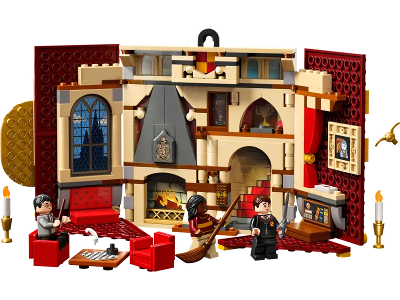 LEGO Harry Potter Gryffindor House Banner-Bricking Lebanon