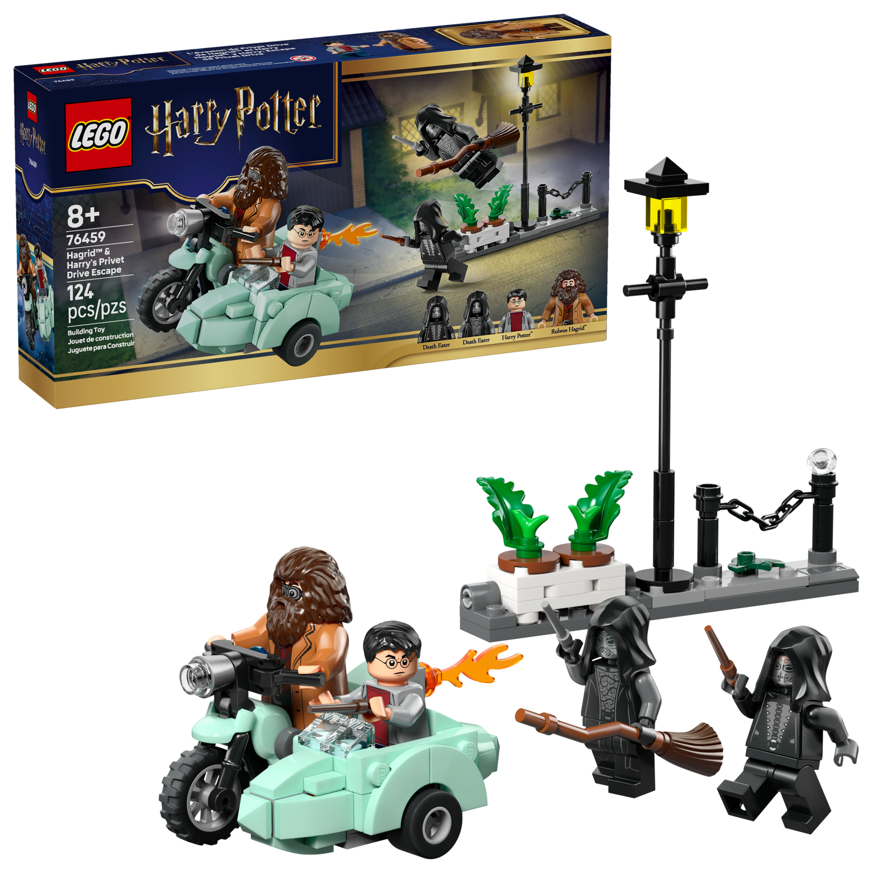 LEGO Harry Potter Hagrid and Harry's Privet Drive Escape Motorcycle Toy-Lego / Harry Potter-Bricking Lebanon