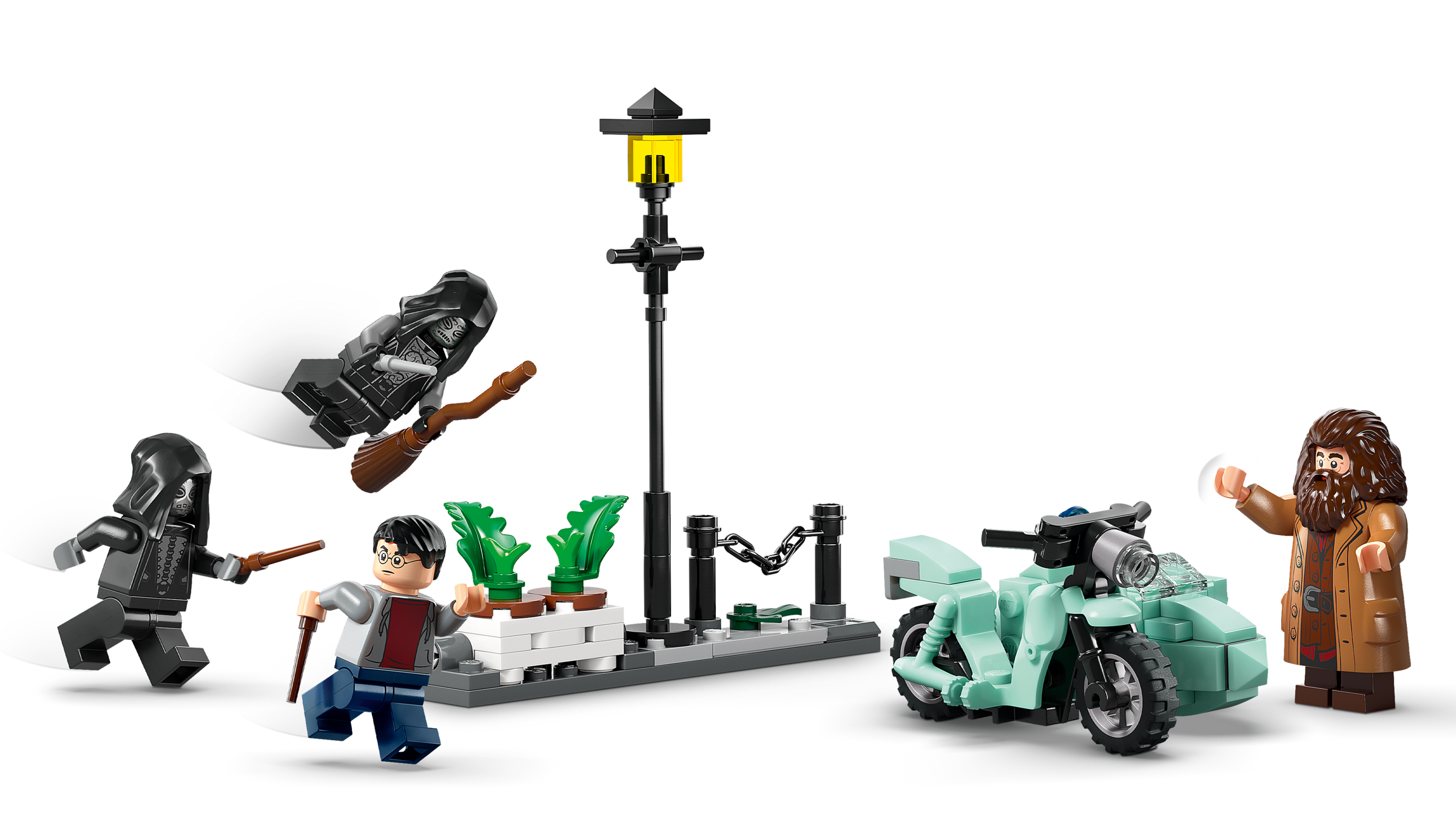 LEGO Harry Potter Hagrid and Harry's Privet Drive Escape Motorcycle Toy-Lego / Harry Potter-Bricking Lebanon