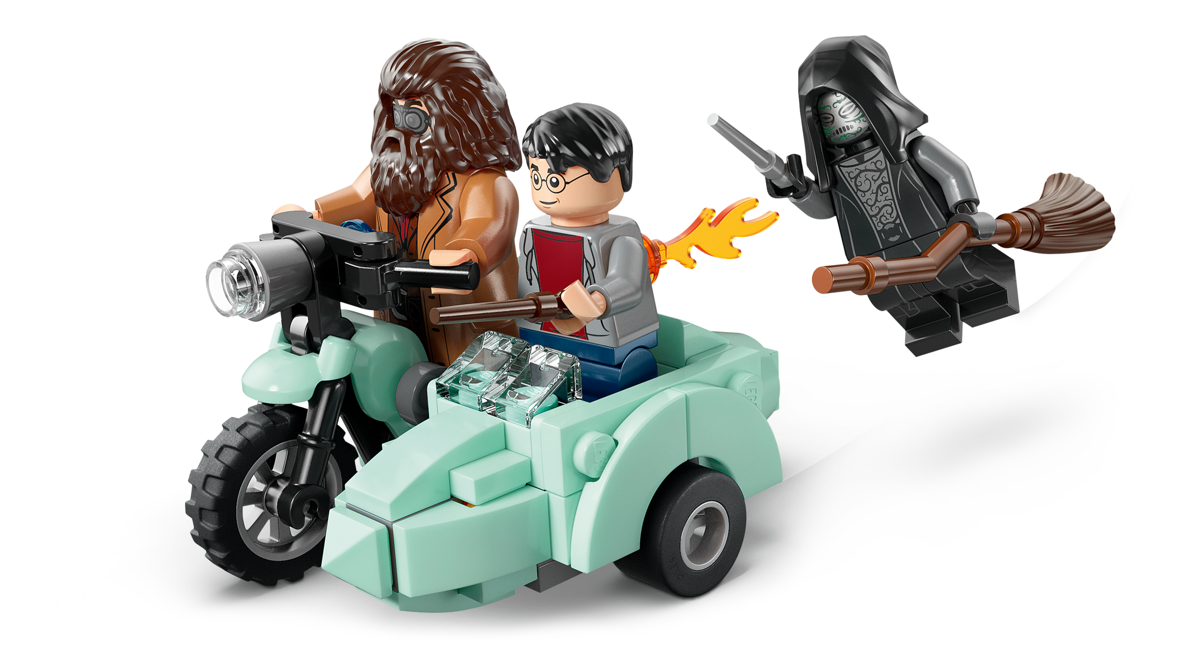 LEGO Harry Potter Hagrid and Harry's Privet Drive Escape Motorcycle Toy-Lego / Harry Potter-Bricking Lebanon