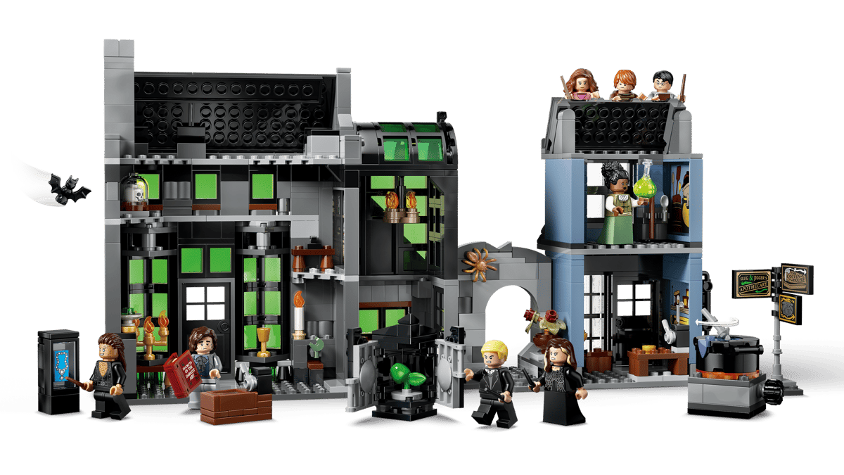 LEGO Harry Potter Knockturn Alley Wizarding Shops 76471-Bricking Lebanon
