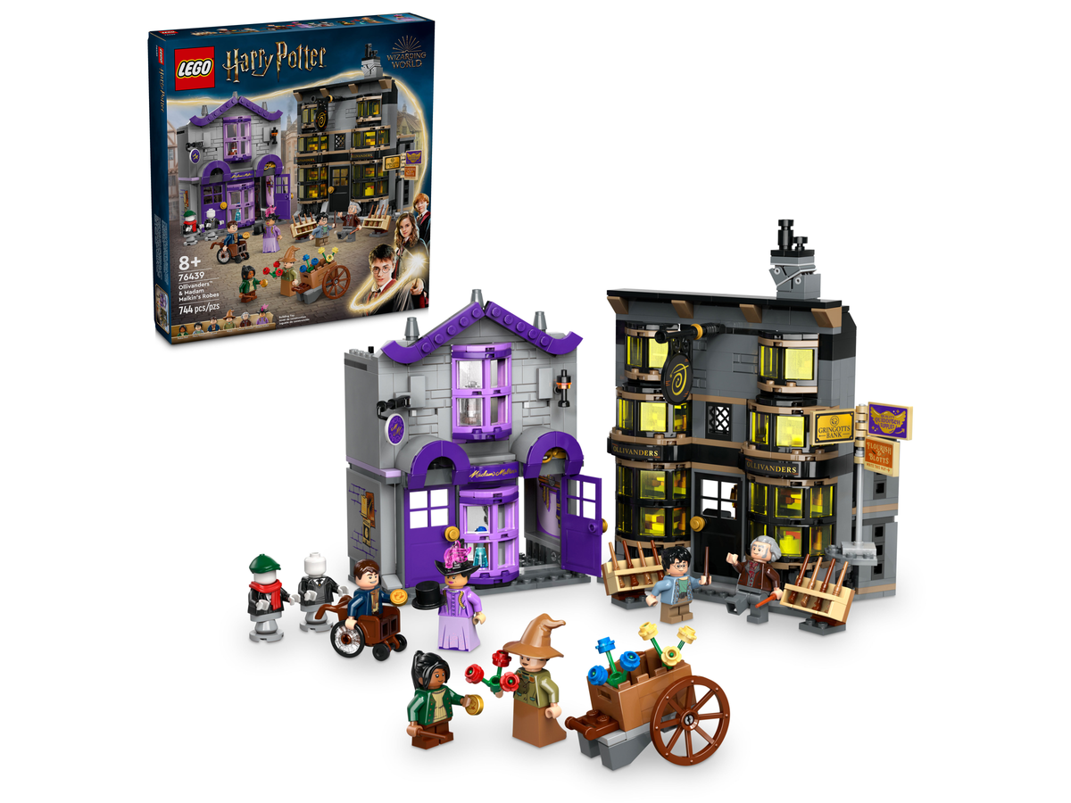 LEGO Harry Potter Ollivanders and Madam Malkin's Robes Set 76439-Bricking Lebanon