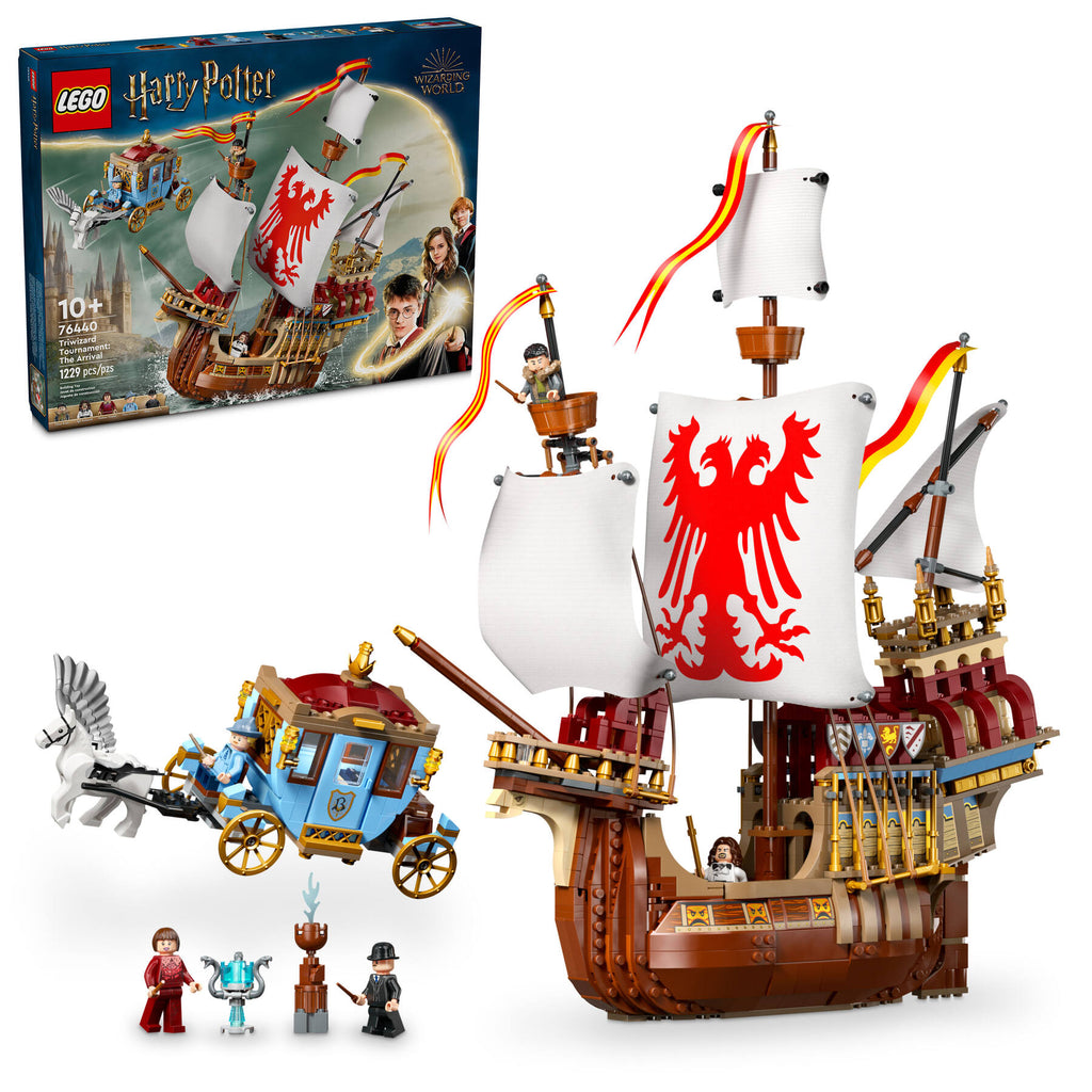 LEGO Harry Potter Triwizard Tournament Arrival Ship and Carriage Set 76440-Bricking Lebanon