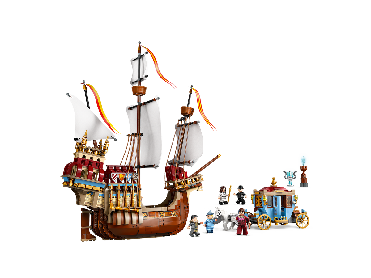 LEGO Harry Potter Triwizard Tournament Arrival Ship and Carriage Set 76440-Bricking Lebanon