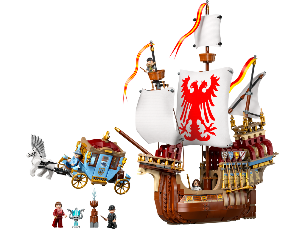 LEGO Harry Potter Triwizard Tournament Arrival Ship and Carriage Set 76440-Bricking Lebanon