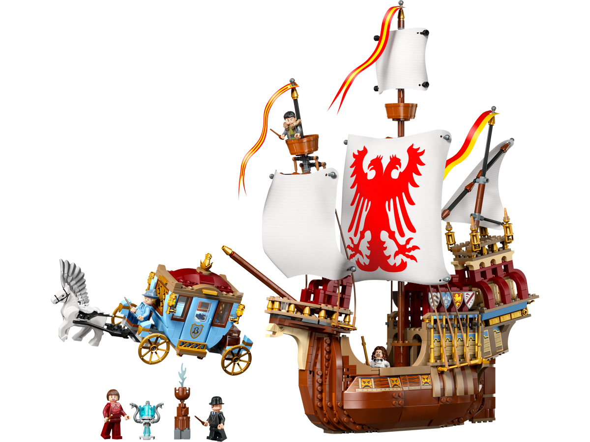 LEGO Harry Potter Triwizard Tournament Arrival Ship and Carriage Set 76440-Bricking Lebanon