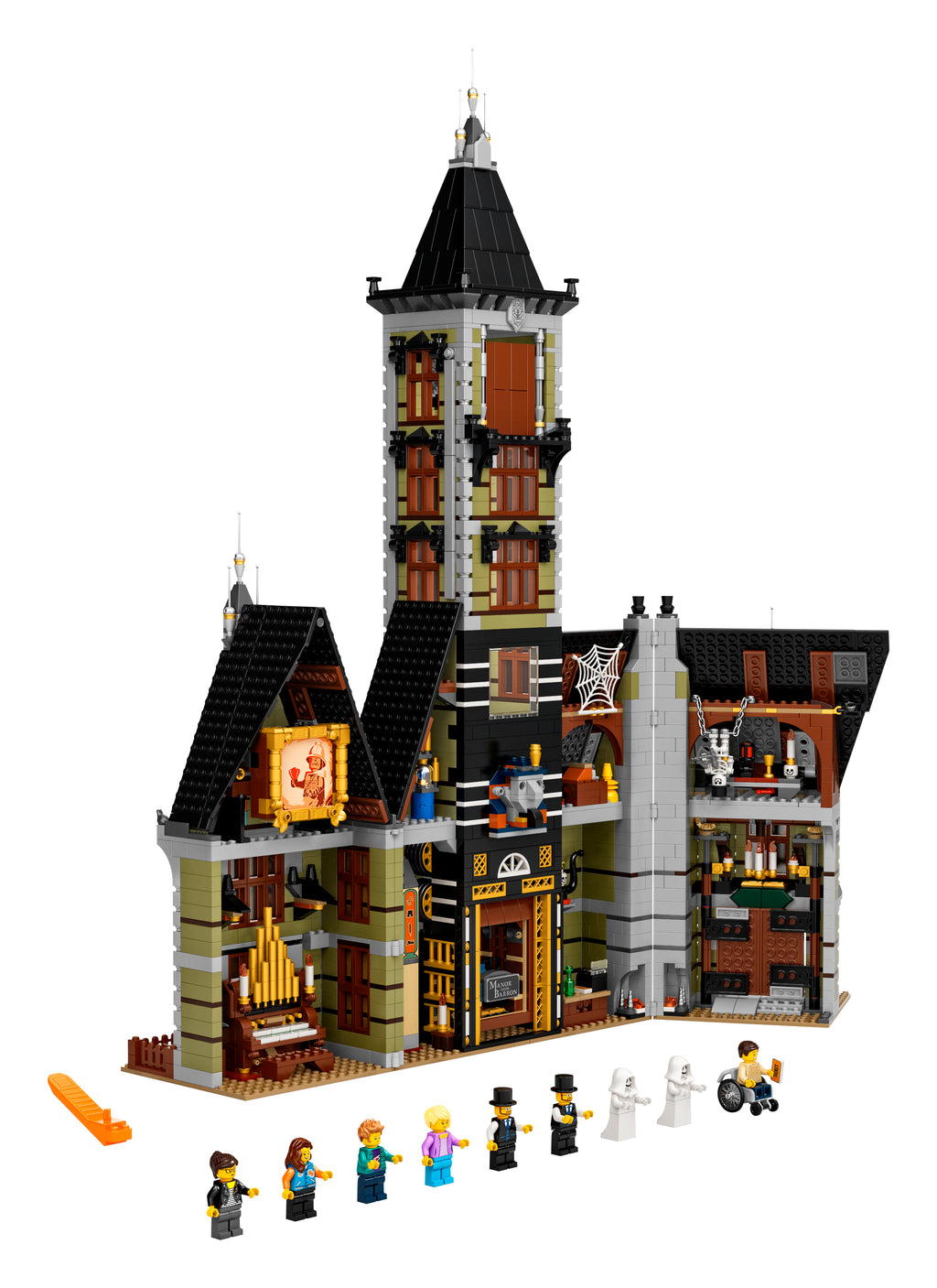 LEGO Haunted House 10273 Buildable Model With Free‑Fall Ride