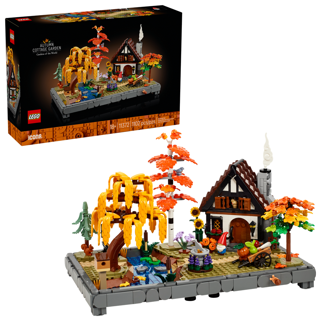 LEGO Icons Autumn Cottage Garden 11372 Adult-Bricking Lebanon