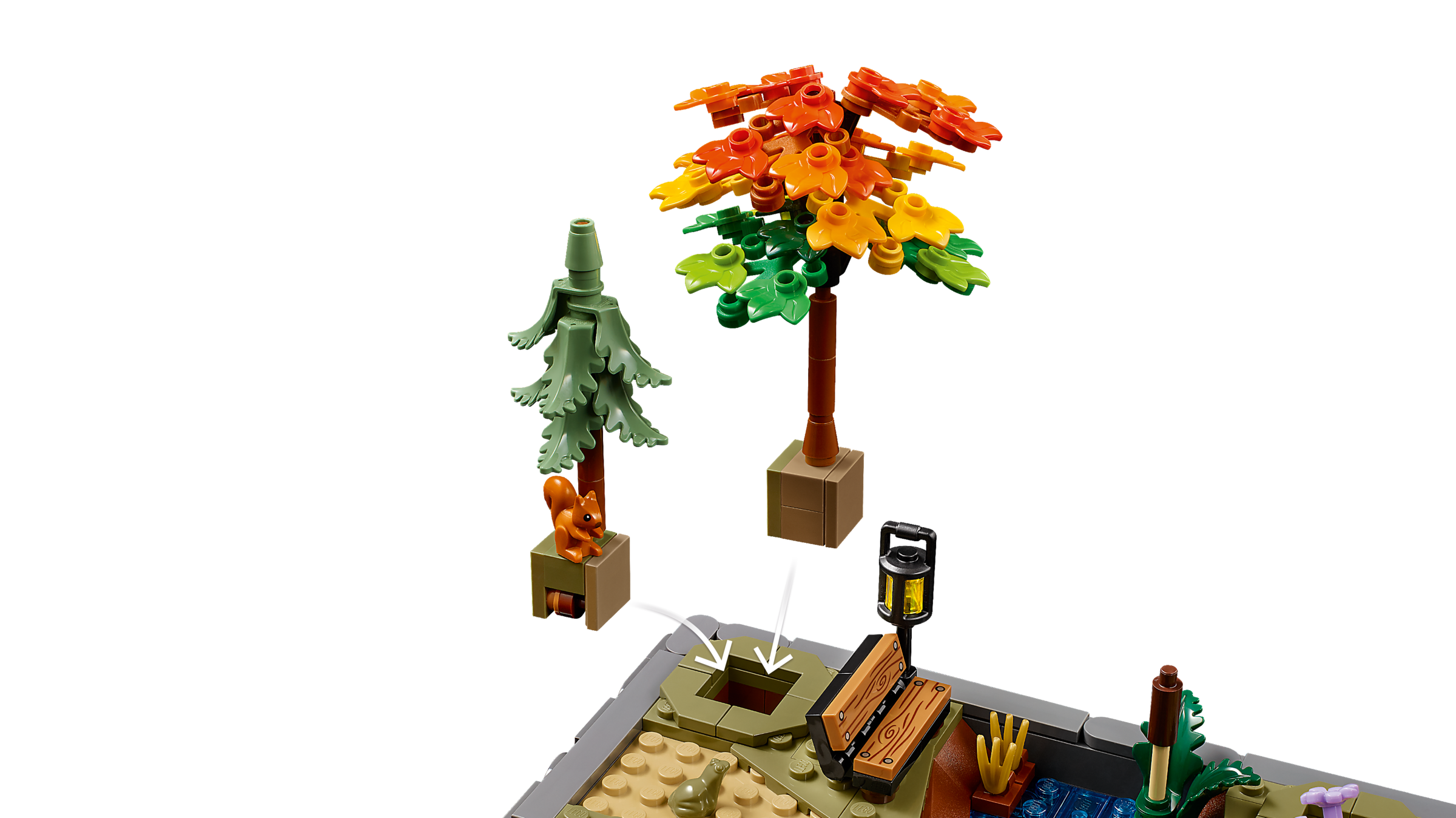 LEGO Icons Autumn Cottage Garden 11372 Adult Building Set-Lego / Icons-Bricking Lebanon
