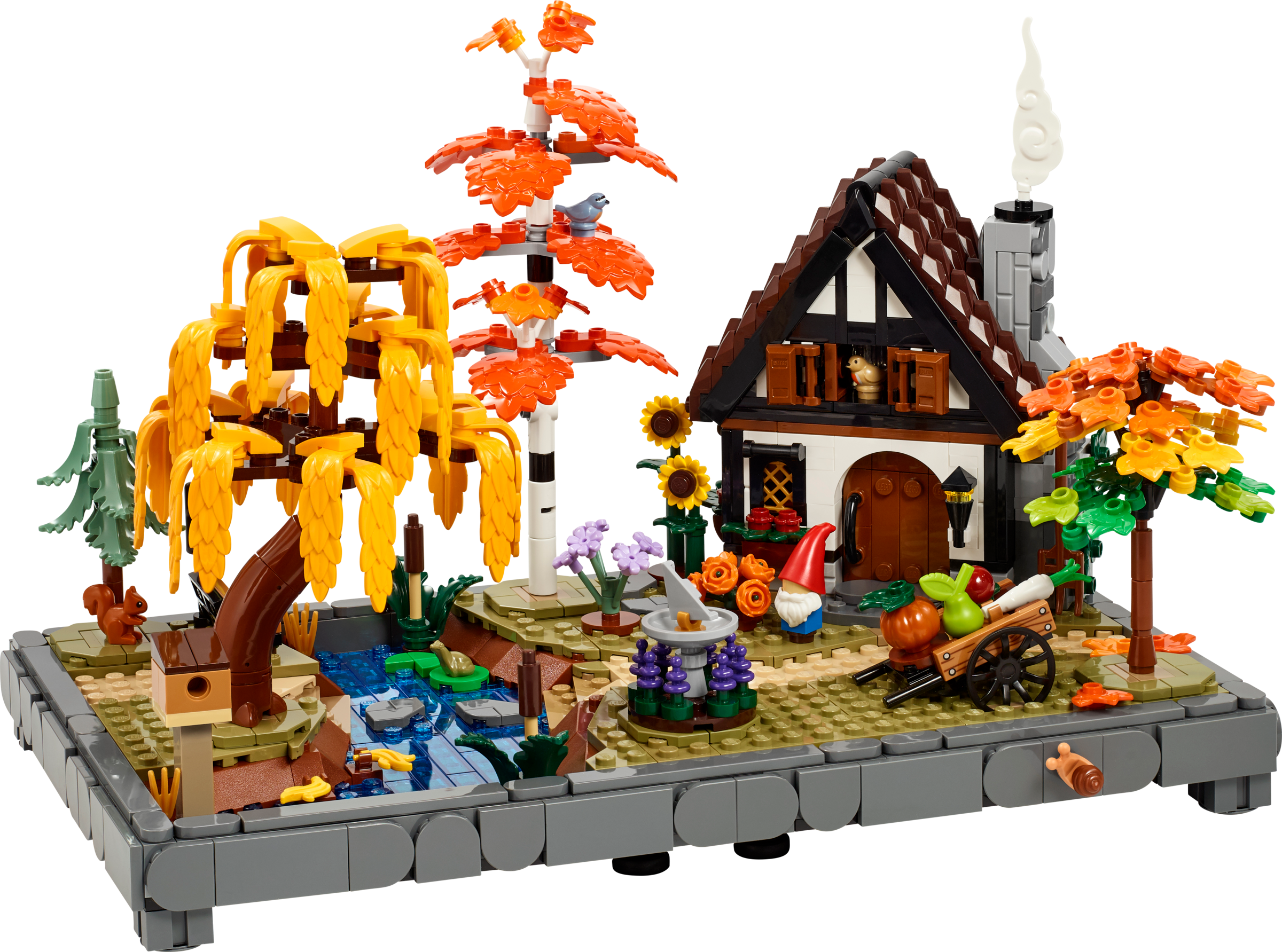 LEGO Icons Autumn Cottage Garden 11372 Adult Building Set-Lego / Icons-Bricking Lebanon