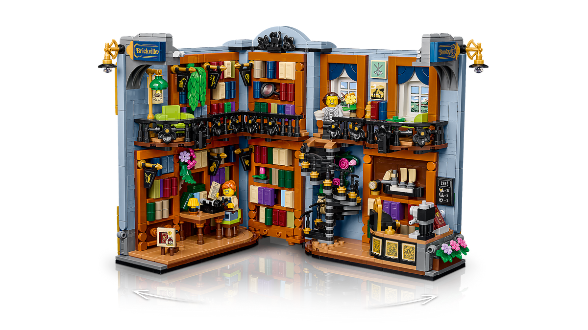 LEGO Icons Bookstore Book Nook 11379-Bricking Lebanon