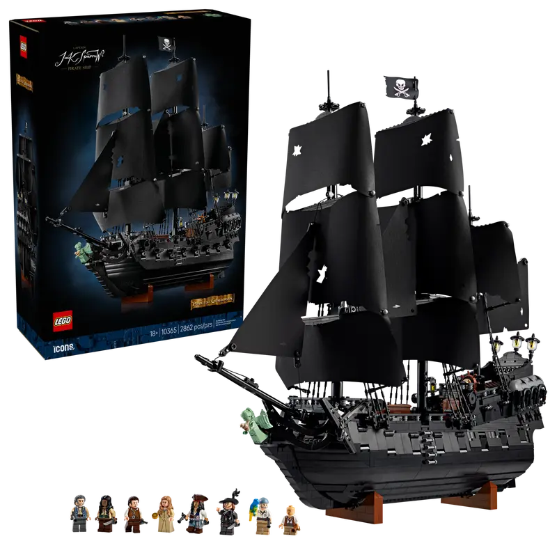 LEGO Icons Captain Jack Sparrow's Pirate Ship 10365-Bricking Lebanon