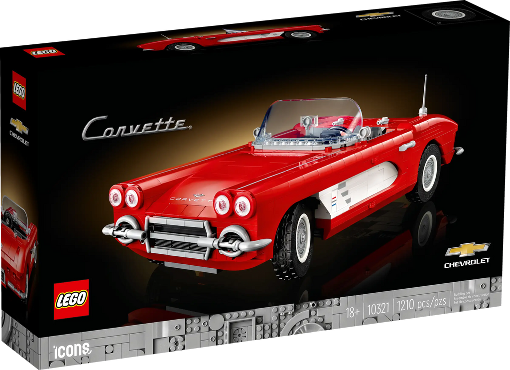 LEGO Icons Chevrolet Corvette 10321-Bricking Lebanon