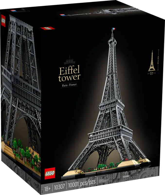 LEGO Icons Eiffel tower 10307-Bricking Lebanon