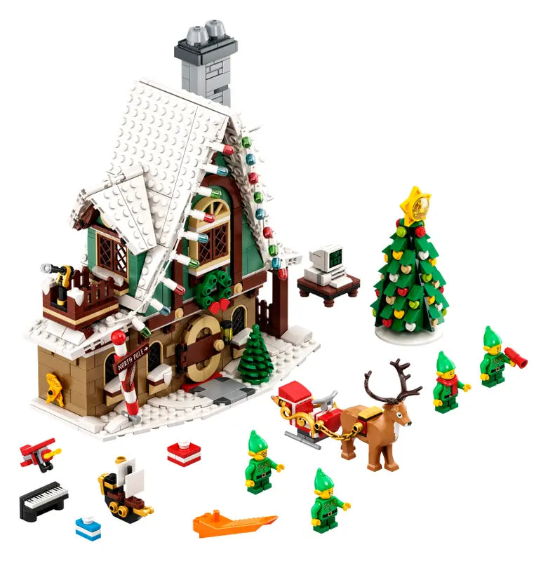 LEGO Icons Elf Club House 10275-Bricking Lebanon