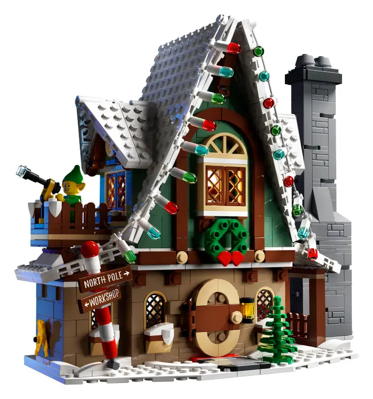 LEGO Icons Elf Club House 10275-Bricking Lebanon