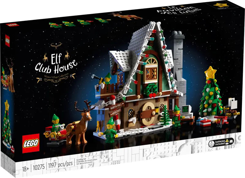 LEGO Icons Elf Club House 10275-Bricking Lebanon