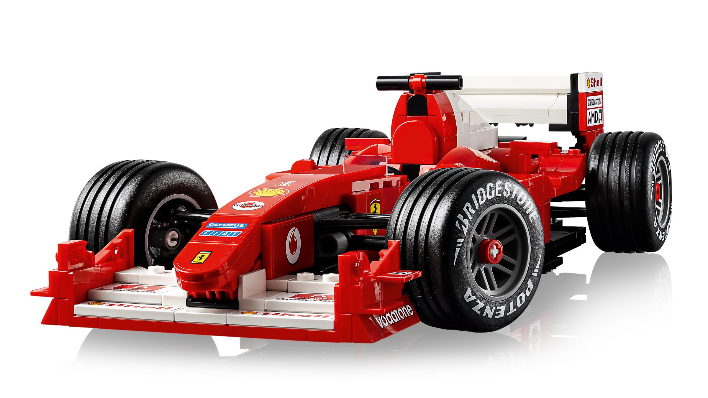 LEGO Icons Ferrari F2004 and Michael Schumacher Formula 1 Set-11375-Bricking Lebanon