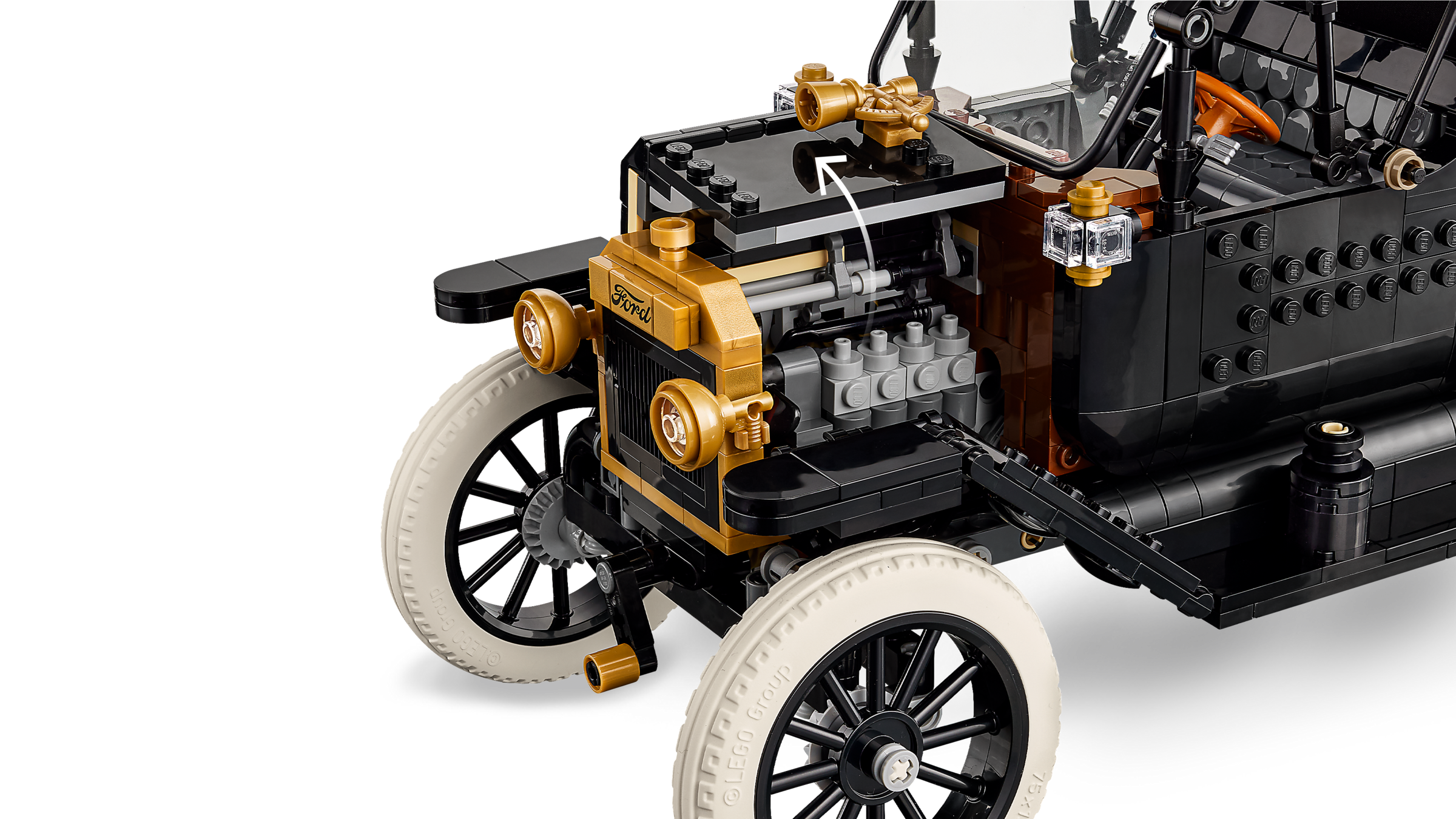LEGO Icons Ford Model T 11376 Vintage Model Car Kit-11376-Bricking Lebanon