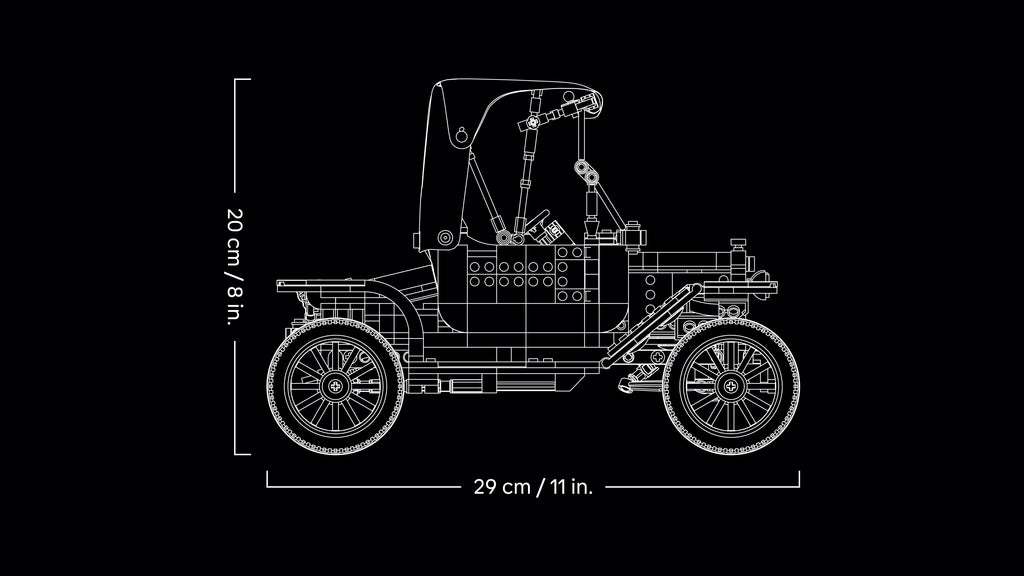 LEGO Icons Ford Model T 11376 Vintage Model Car Kit-11376-Bricking Lebanon
