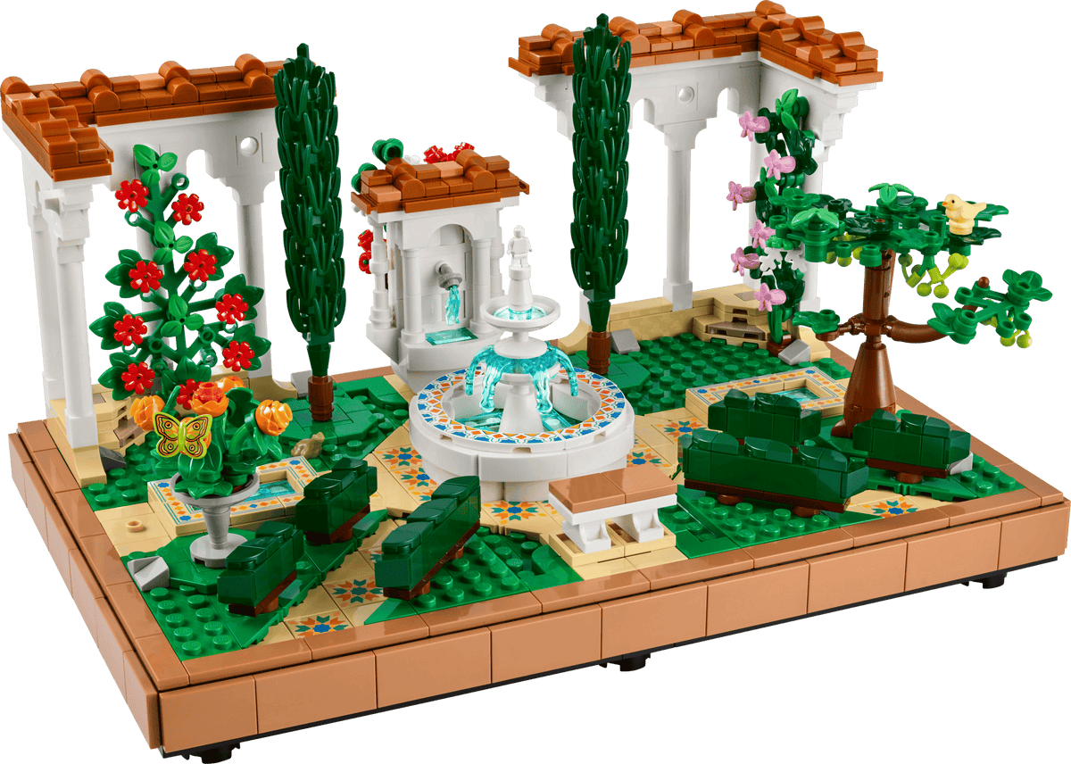 LEGO Icons Fountain Garden 10359-Bricking Lebanon