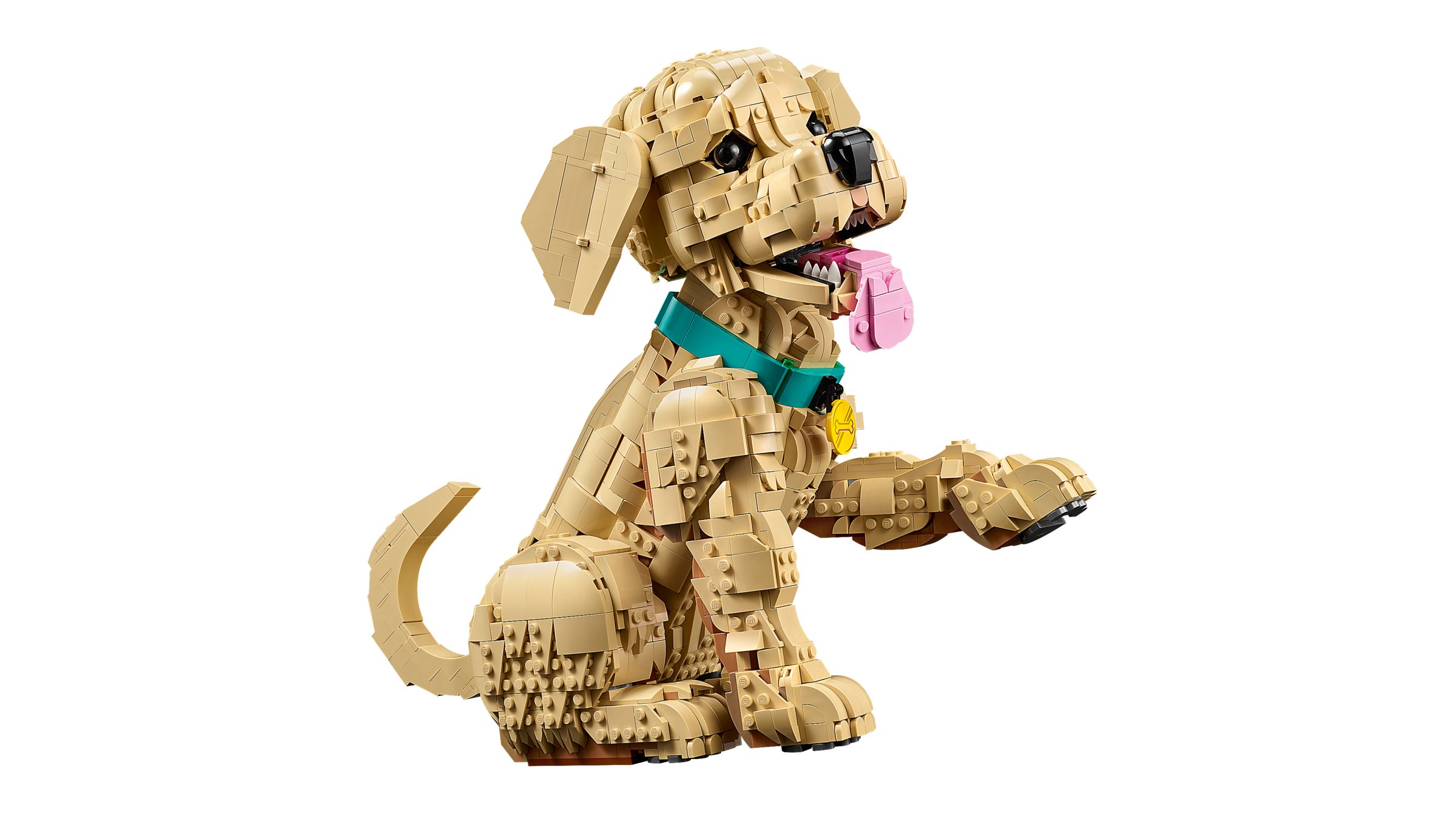 LEGO Icons Golden Retriever Puppy Buildable Dog Model 11384-Lego / Icons-Bricking Lebanon
