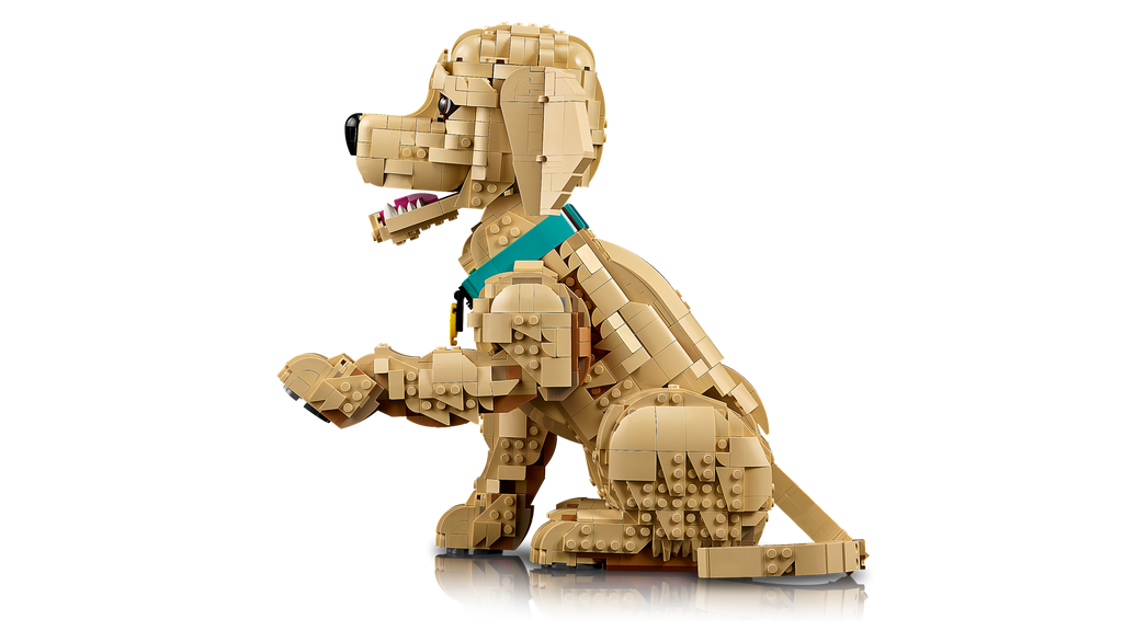 LEGO Icons Golden Retriever Puppy Buildable Dog Model 11384-Lego / Icons-Bricking Lebanon