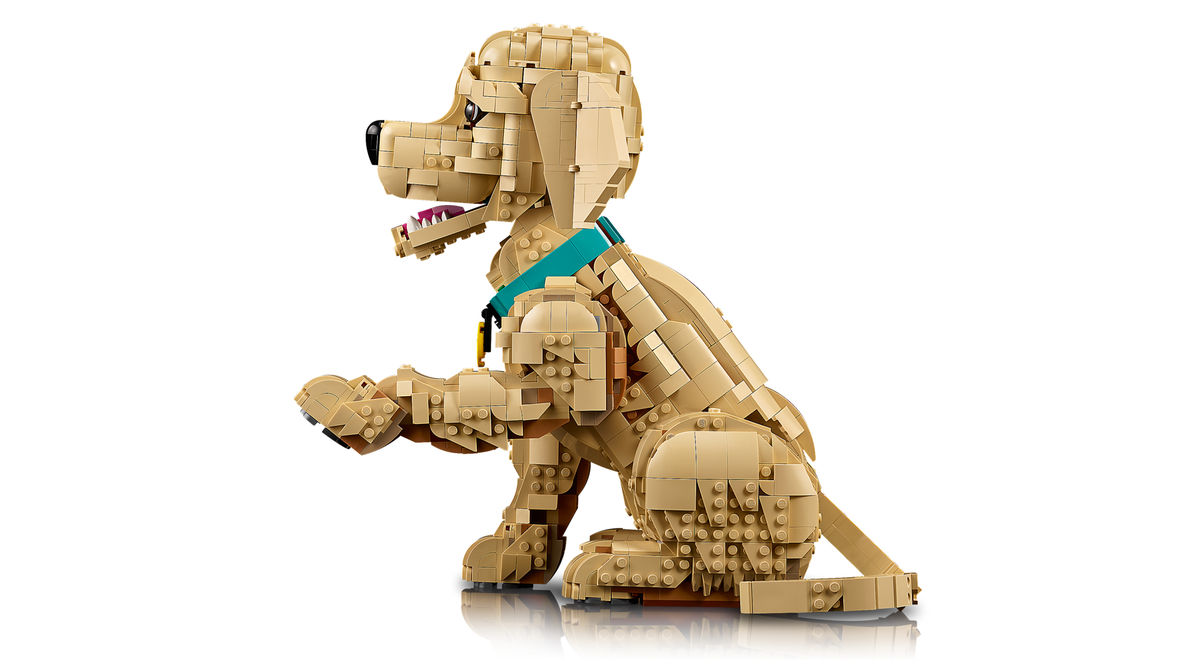 LEGO Icons Golden Retriever Puppy Buildable Dog Model 11384-Lego / Icons-Bricking Lebanon
