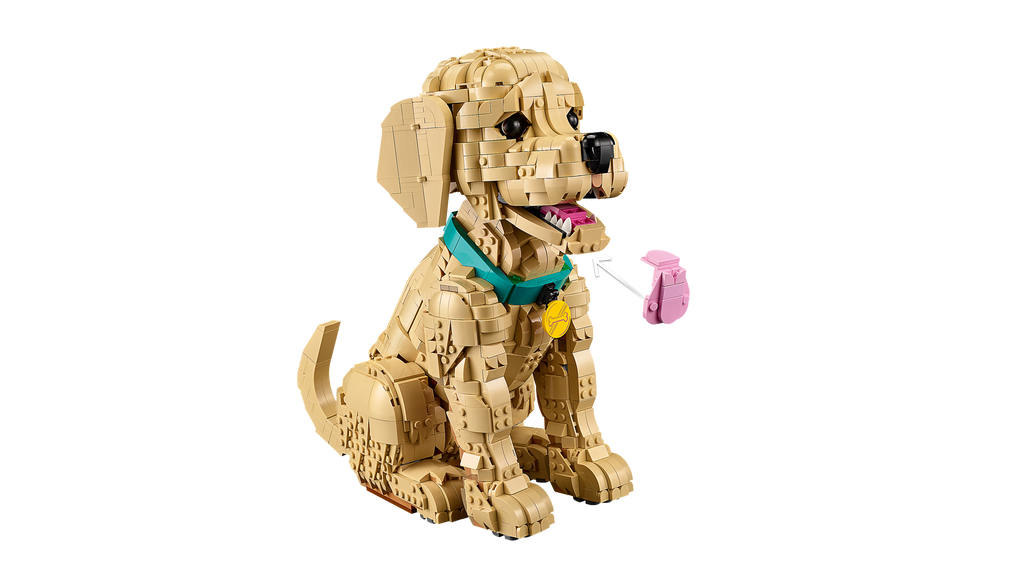 LEGO Icons Golden Retriever Puppy Buildable Dog Model 11384-Lego / Icons-Bricking Lebanon