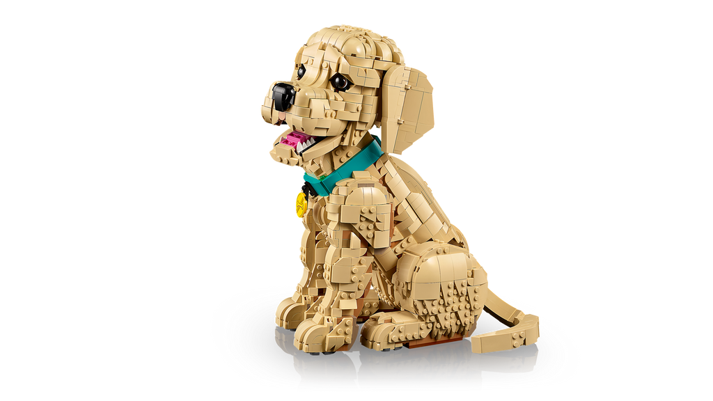 LEGO Icons Golden Retriever Puppy Buildable Dog Model 11384-Lego / Icons-Bricking Lebanon