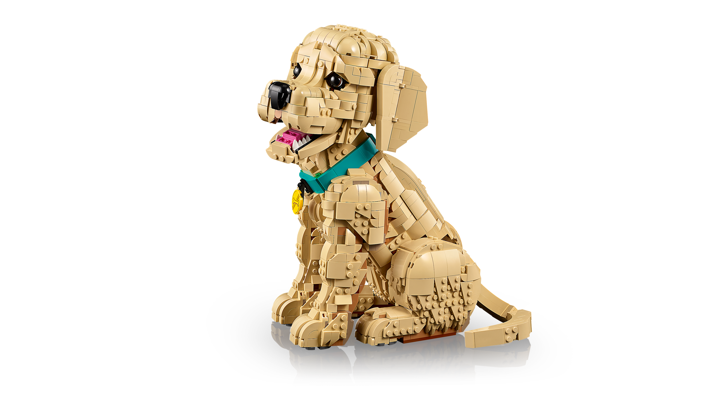 LEGO Icons Golden Retriever Puppy Buildable Dog Model 11384-Lego / Icons-Bricking Lebanon