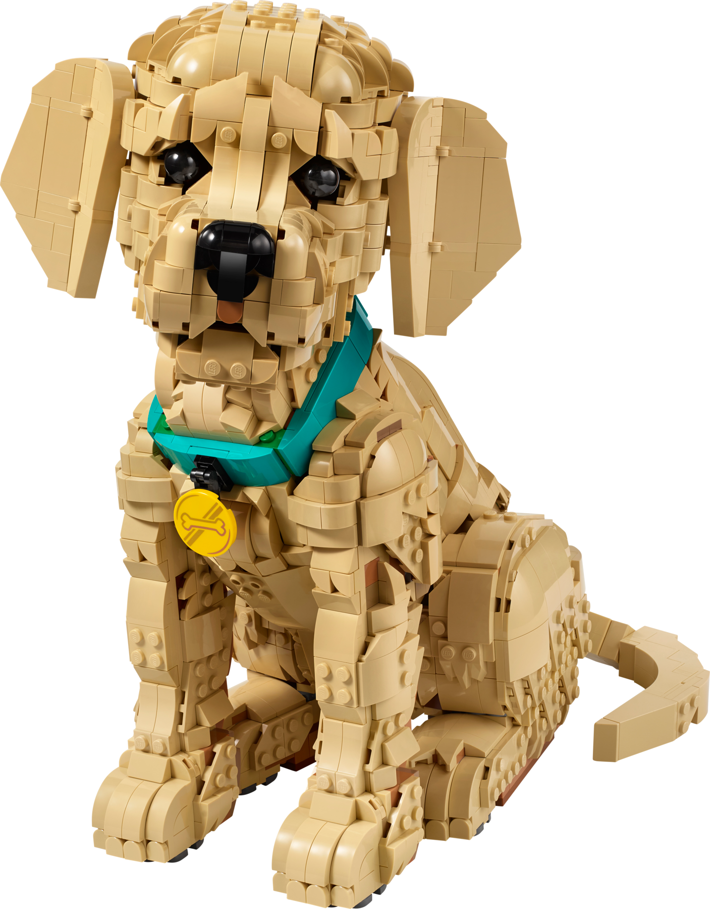 LEGO Icons Golden Retriever Puppy Buildable Dog Model 11384-Lego / Icons-Bricking Lebanon