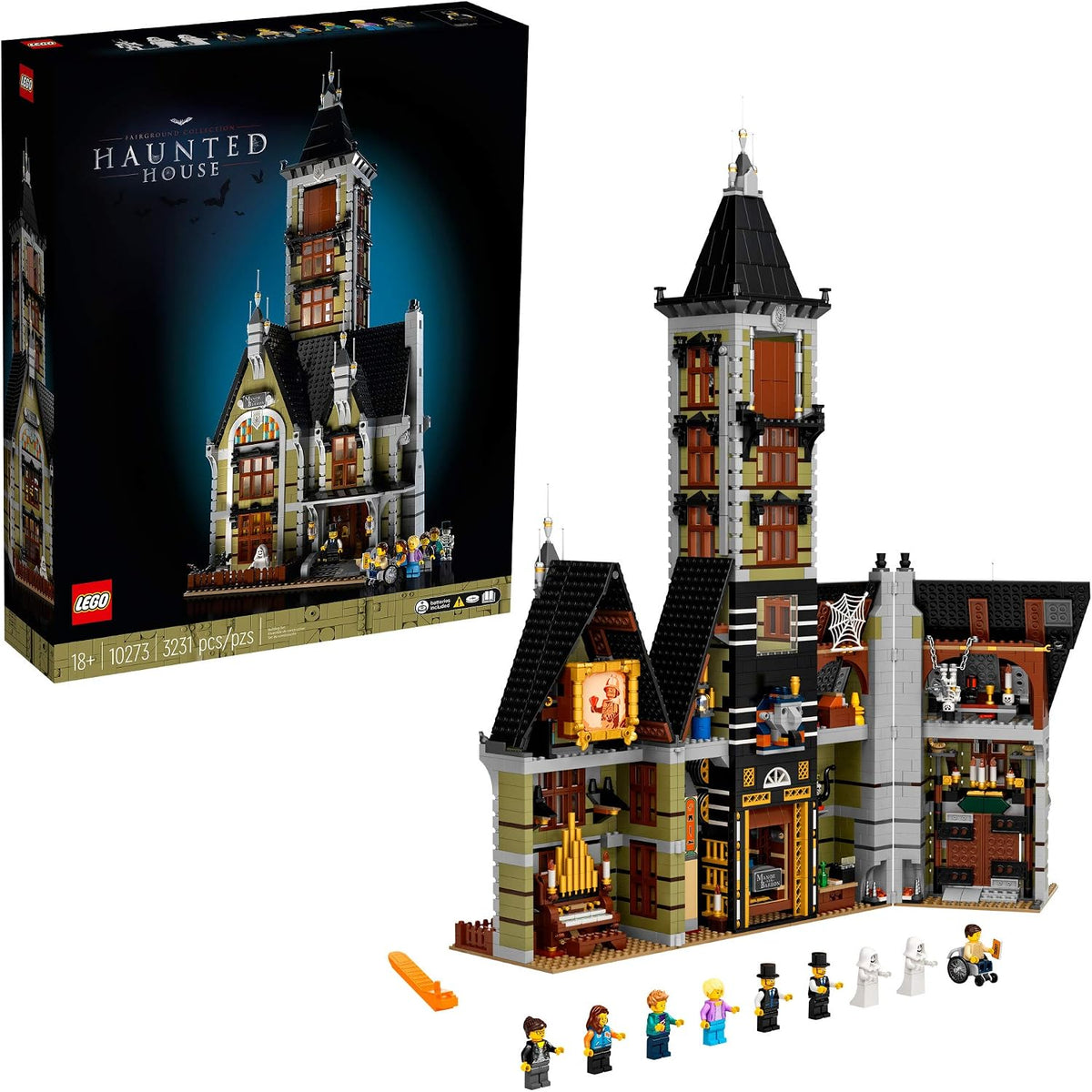 LEGO Icons Haunted House 10273-Bricking Lebanon