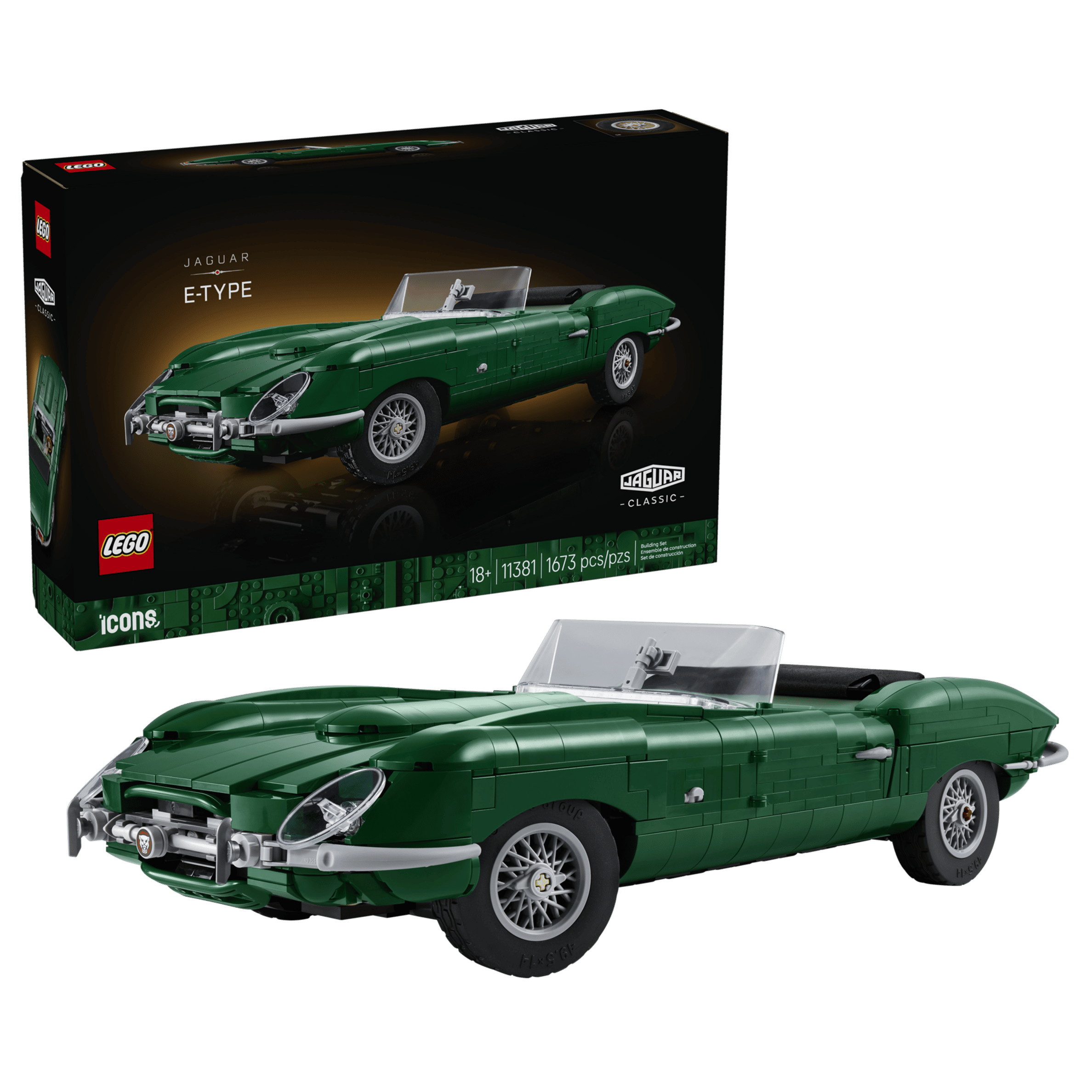 LEGO Icons - Jaguar E-Type Advanced Model Car - 11381