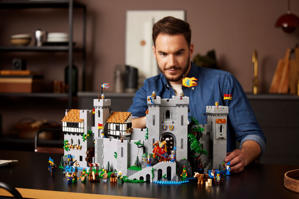 LEGO Icons Lion Knights' Castle 10305 Medieval Building Set-LEGO-Bricking Lebanon