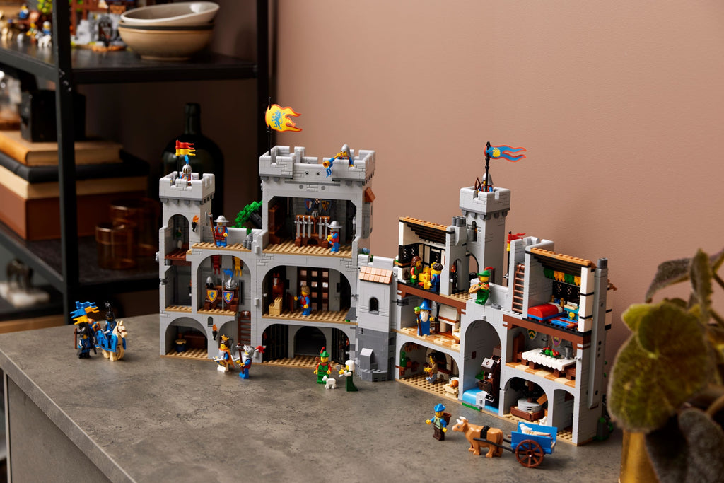 LEGO Icons Lion Knights' Castle 10305 Medieval Building Set-LEGO-Bricking Lebanon