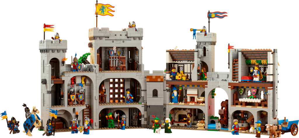 LEGO Icons Lion Knights' Castle Medieval 10305-Bricking Lebanon