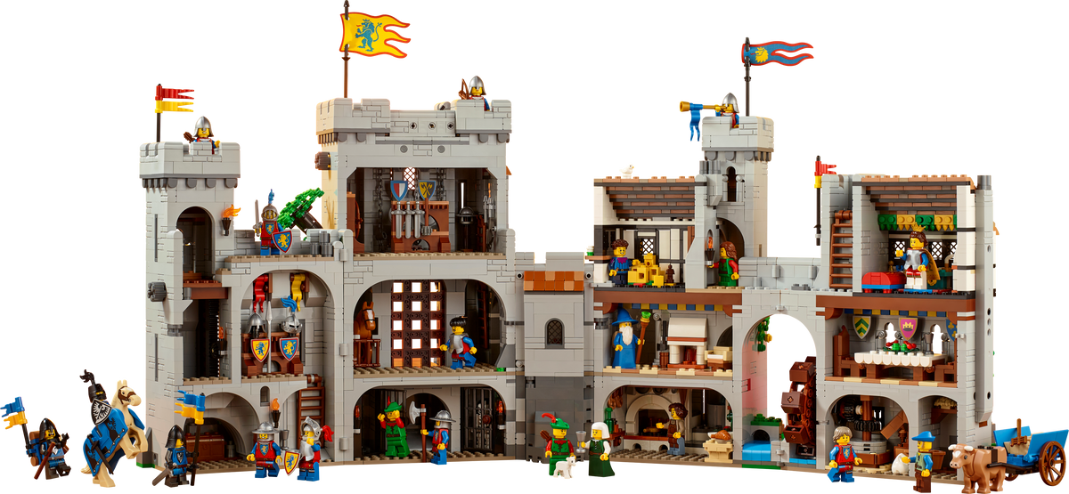 LEGO Icons Lion Knights' Castle Medieval 10305-Bricking Lebanon