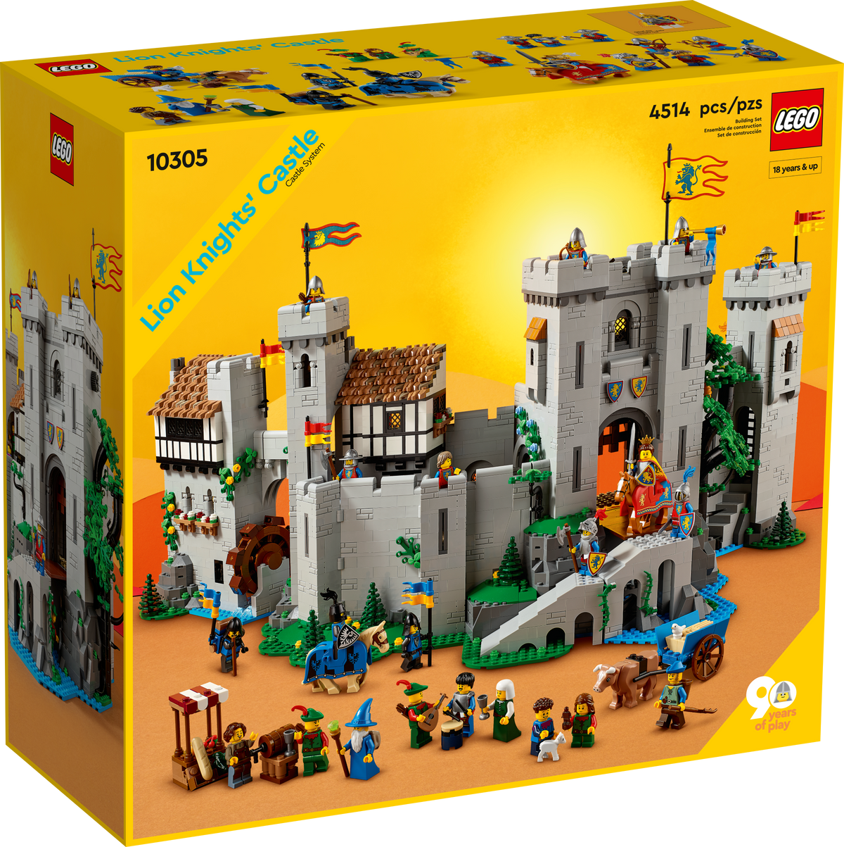 LEGO Icons Lion Knights' Castle Medieval 10305-Bricking Lebanon