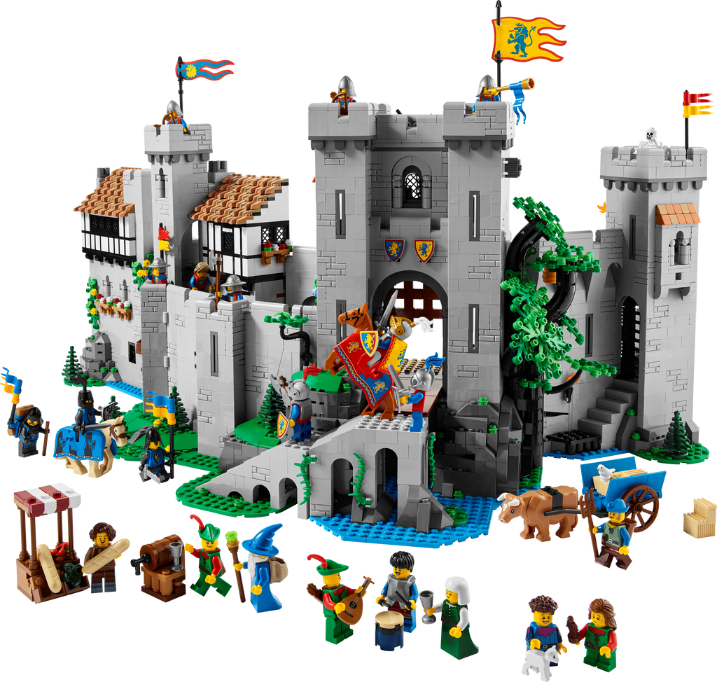 LEGO Icons Lion Knights' Castle Medieval 10305-Bricking Lebanon