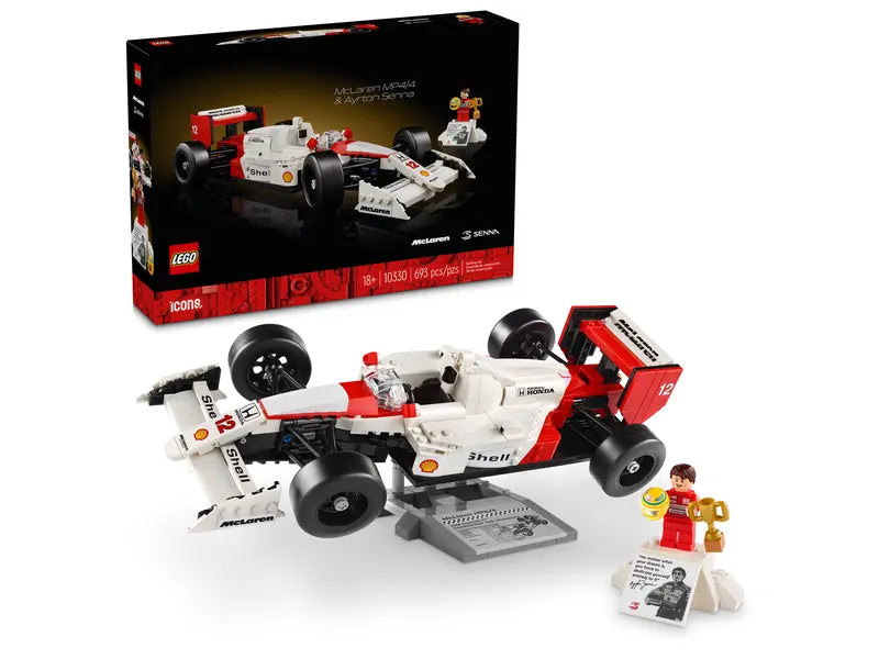 LEGO Icons McLaren MP4/4 & Ayrton Senna 10330-Bricking Lebanon