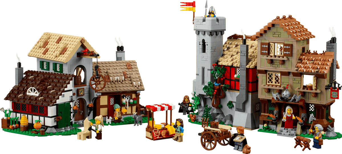 LEGO Icons Medieval Town Square 10332-Bricking Lebanon
