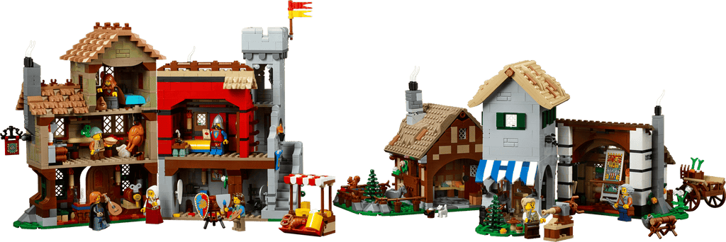 LEGO Icons Medieval Town Square 10332-Bricking Lebanon