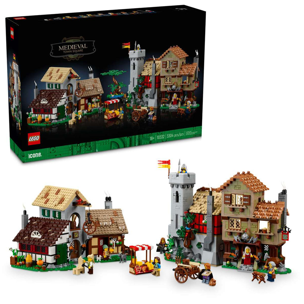 LEGO Icons Medieval Town Square 10332-Bricking Lebanon
