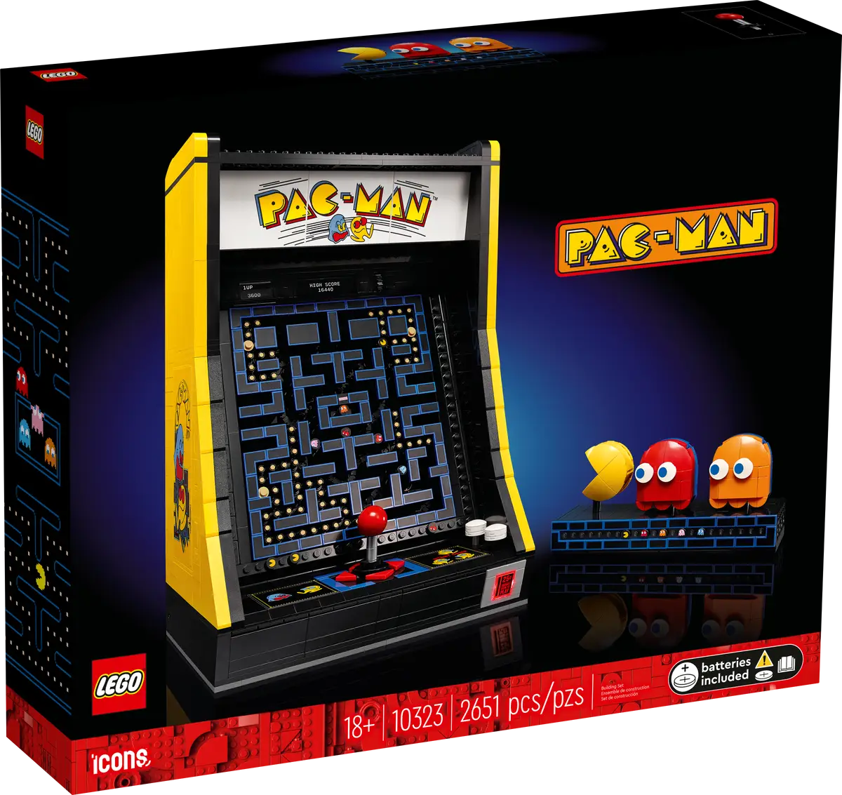 LEGO Icons PACMAN Arcade Playset 10323-Bricking Lebanon