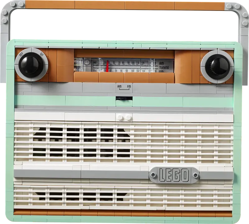 LEGO Icons Retro Radio 10334-Bricking Lebanon