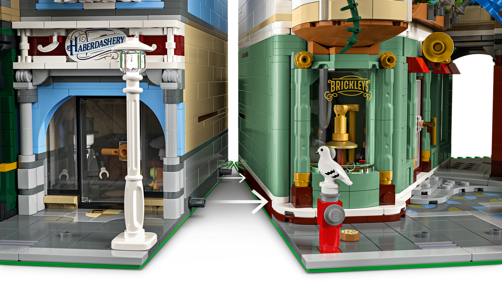 LEGO Icons Shopping Street 11371 Vintage European Modular Building Set-Lego / Icons-Bricking Lebanon
