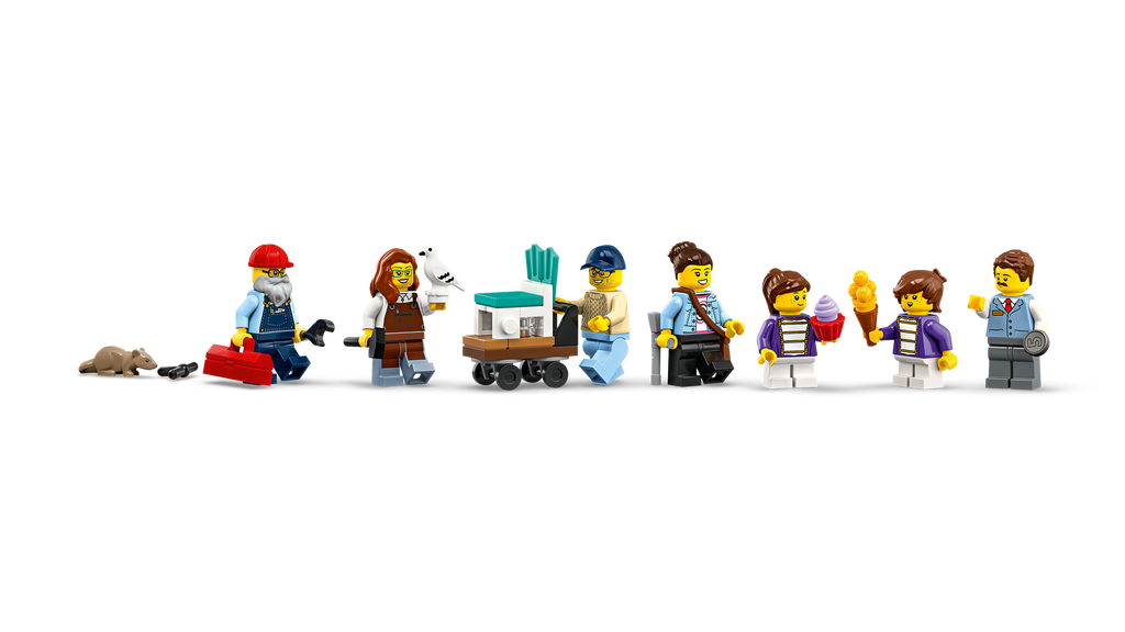 LEGO Icons Shopping Street 11371 Vintage European Modular Building Set-Lego / Icons-Bricking Lebanon