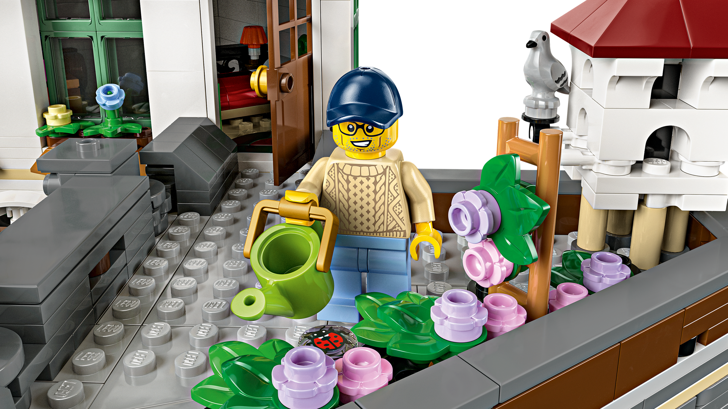 LEGO Icons Shopping Street 11371 Vintage European Modular Building Set-Lego / Icons-Bricking Lebanon