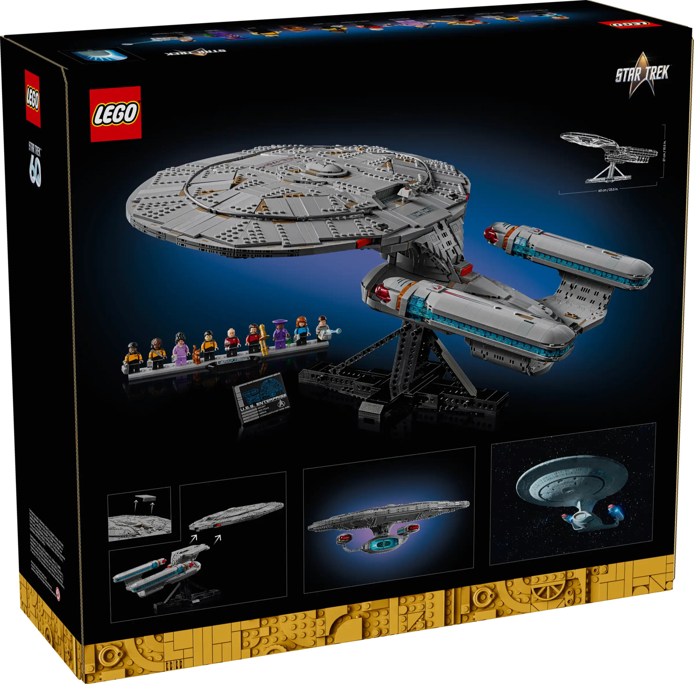 LEGO Icons Star Trek: U.S.S. Enterprise NCC-1701-D™ [PREORDER]-Bricking Lebanon